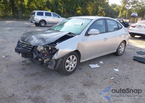 2007 Hyundai Elantra Gls/Limited/Se from USA, damaged, VIN KMHDU46D67U090552